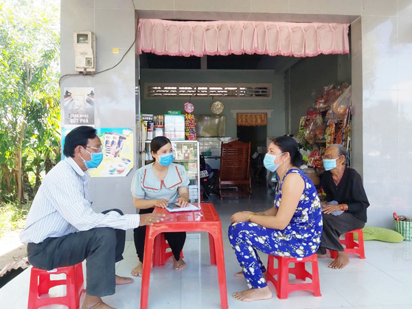 Châu Thành, Sóc Trăng: Tổng điều tra kinh tế giai đoạn 2 năm 2021 đạt trên 99%